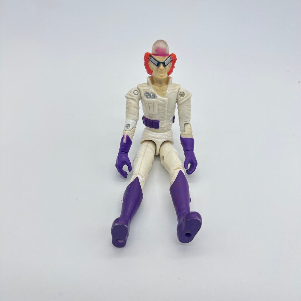 Vintage 80's Dr. Badvibes Hasbro Cops N Crooks Action Figure Retro Toy 1988